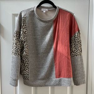 Animal Print Sweater